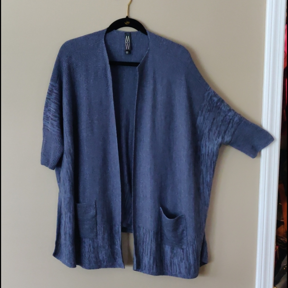 Marla Wynne knit topper and matching tank.
